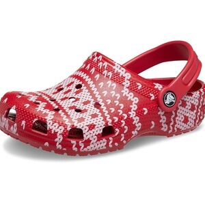 Crocs Toddler’ Classic Holiday Sweater Clog - C10